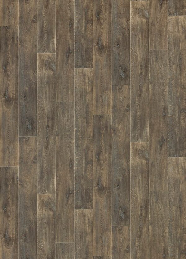 PVC TOPTEX Texas Oak 620D – tmavo hnedé drevo
