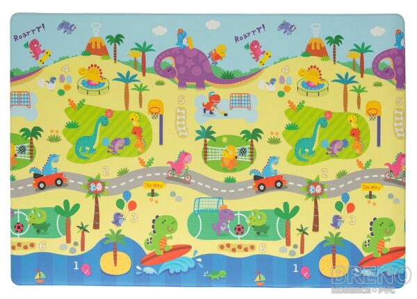 DW - Baby Care Sportující dinosauř 12mm,  125 185
