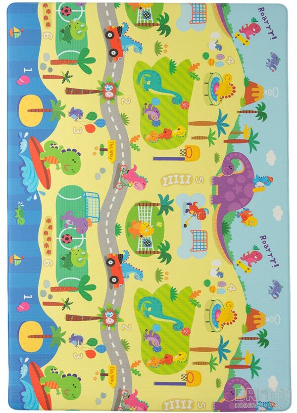 DW - Baby Care Sportující dinosauř 12mm,  125 185
