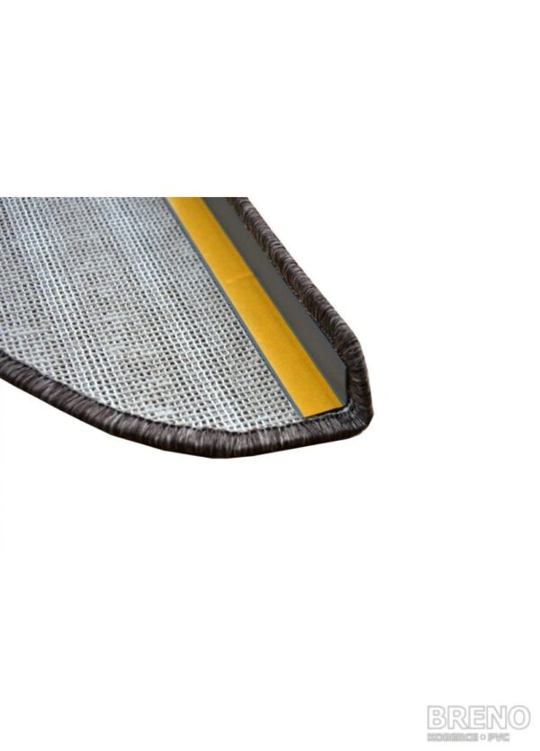 Nášľap UDINESE polkruh antracit 24 x 65cm