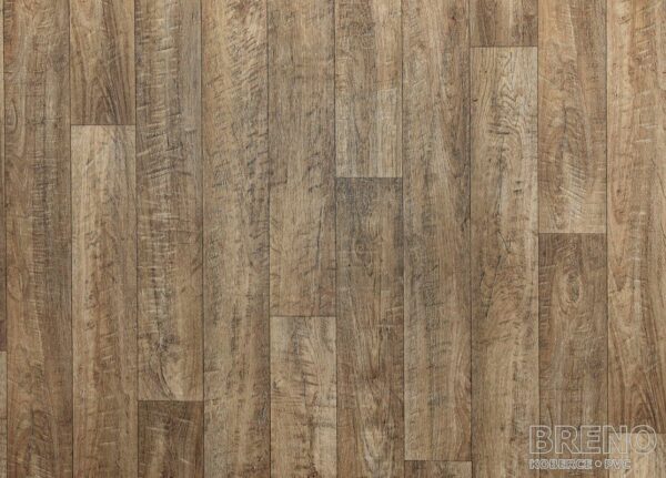 PVC TRENTO Stock Oak 666M – tmavohnedé drevo