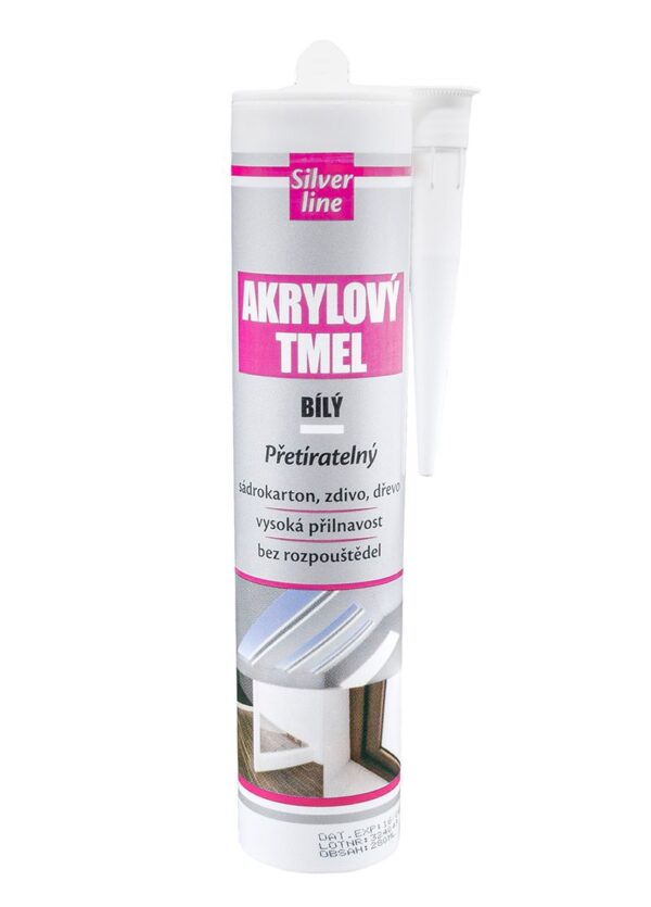 Akrylový tmel BRAVEN SL - biely