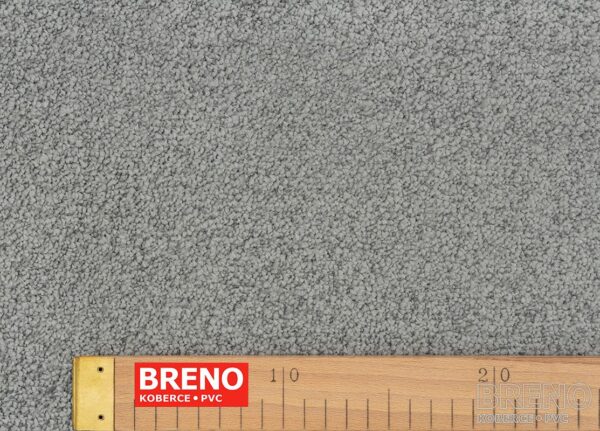 Metrážny koberec FINESSE 75 sivá