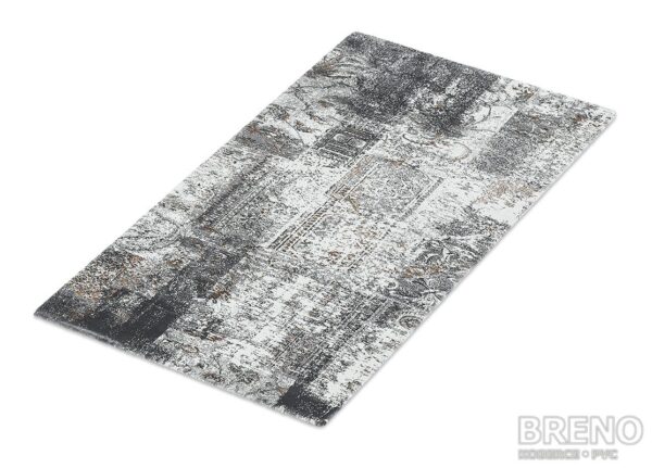 Kusový koberec LUSH SEWING grey