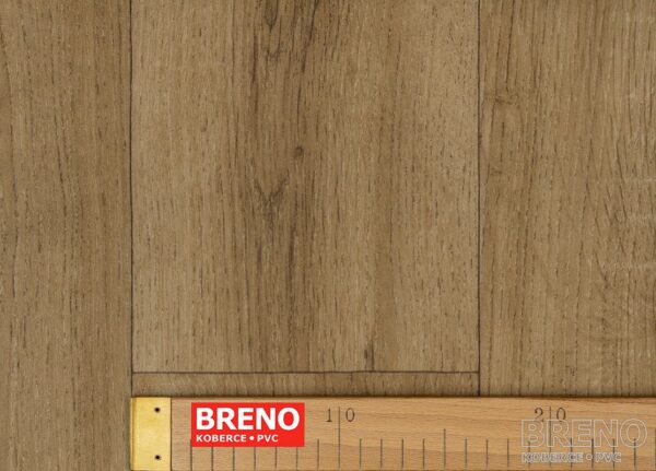 PVC LINETEX Sorbonne 545 – tmavé drevo