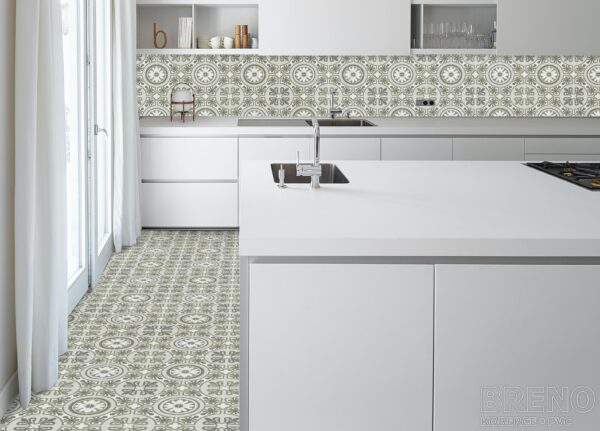 PVC SMARTEX Lagos 509M – ornamentálne dlaždice