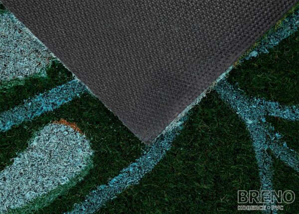 Rohožka BILBAO 702/coir mätovo zelená s monsterou