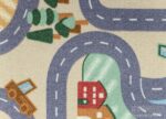 Metrážny koberec SCANROAD 39 s cestami